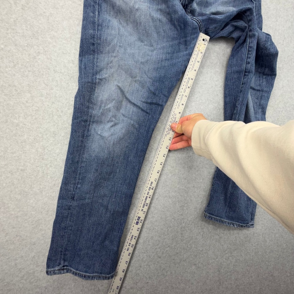 Lucky Brand 410 Athletic Fit Mens Jeans 36x30 Medium Wash Blue Tapered Leg Denim - Picture 7 of 10